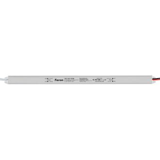Трансформатор электронный для светодиодной ленты 72W 12V IP67 (драйвер), LB011 FERON, 53317