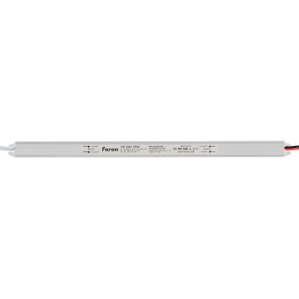 Трансформатор электронный для светодиодной ленты 72W 24V IP67 (драйвер), LB011 FERON, 53323