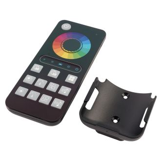 Контроллер RGB для светодиодной ленты с пультом, таймером и визуализатором звука, 12-24-48V, LD484, Feron, 53328