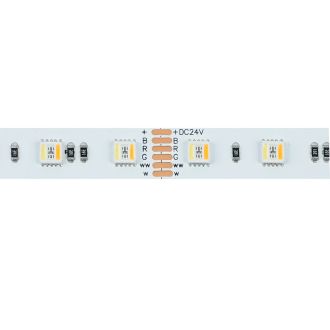 Лента светодиодная 60SMD(5050) RGBW-MIX 5 в 1 20Вт/м 24V 5000*12*1.44 мм RGB+2300К+6500K, IP20, LS508 FERON, 53336