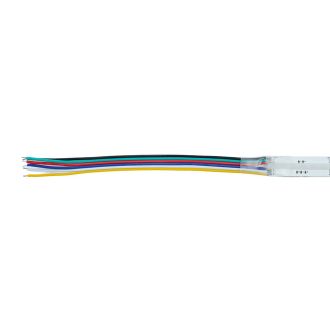 Лента светодиодная COB RGBW-MIX 5 в 1 840SMD 22Вт/м 24V 5000*12*1.8 мм RGB+2300К+6500K, IP20, LS538 FERON, 53337