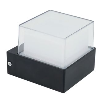 Светильник уличный светодиодный Feron DH2401-P, 5W, 360Lm, 4000K, черный, пластик, 53390