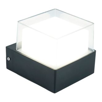 Светильник уличный светодиодный Feron DH2401-P, 5W, 360Lm, 4000K, черный, пластик, 53390