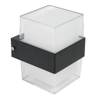 Светильник уличный светодиодный Feron.One DH2402-P, 10W, 720Lm, 3000K, черный, пластик, 53391