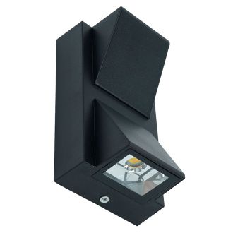 Светильник уличный светодиодный Feron.One DH103-P, 2*3W, 400Lm, 3000K, черный, пластик, 53393