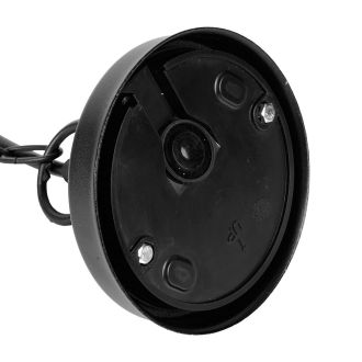 Светильник садово-парковый Feron PL805 на стену вниз 100W 230V E27, черный, 53396