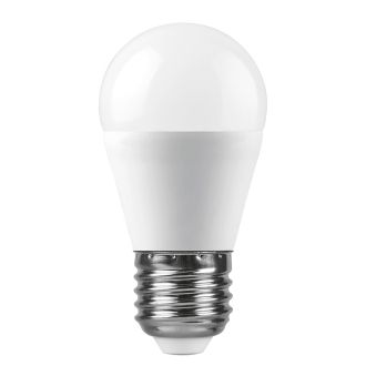Лампа светодиодная SAFFIT SBG4520 Шарик E27 20W 230V 2700K, 53403