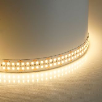 Лента светодиодная двухрядная, 288SMD(2835)/м 30Вт/м 24V 5000*20*1.8мм 3000К, IP20, LS509 FERON, 53475