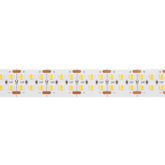 Лента светодиодная двухрядная, 288SMD(2835)/м 30Вт/м 24V 5000*20*1.8мм 3000К, IP20, LS509 FERON, 53475