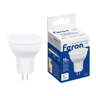 Лампа светодиодная Feron LB-965 MR16 G5.3 15W 230V 4000K, 53480