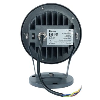 Светодиодный светильник ландшафтно-архитектурный Feron.One LL-400 185-235V 9W 2700K IP65, 53520