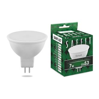 Лампа светодиодная SAFFIT SBMR1607 MR16 GU5.3 7W 230V 4000K, 55028