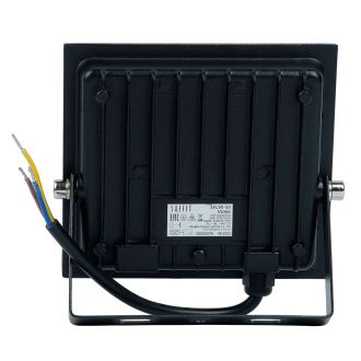 Светодиодный прожектор SAFFIT SFL90-50 IP65 50W 6400K черный, 55066