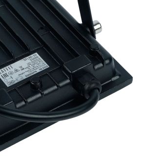 Светодиодный прожектор SAFFIT SFL90-50 IP65 50W 6400K черный, 55066