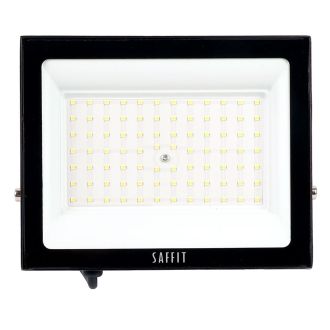 Светодиодный прожектор SAFFIT SFL90-100 IP65 100W 6400K черный, 55068