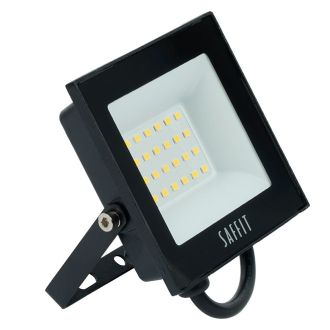 Светодиодный прожектор SAFFIT SFL90-30 IP65 30W 4000K черный, 55076
