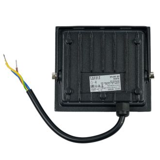 Светодиодный прожектор SAFFIT SFL90-30 IP65 30W 4000K черный, 55076