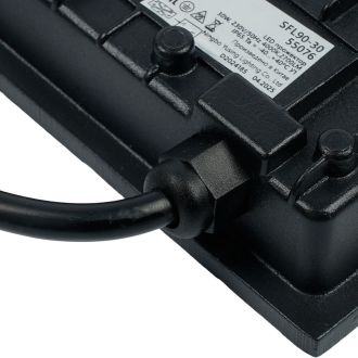 Светодиодный прожектор SAFFIT SFL90-30 IP65 30W 4000K черный, 55076
