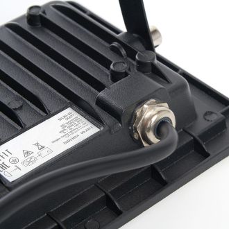 Светодиодный прожектор SAFFIT SFL90-50 IP65 50W 4000K черный, 55077