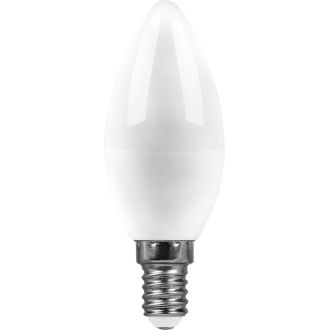 Лампа светодиодная SAFFIT SBC3709 Свеча E14 9W 230V 4000K, 55079