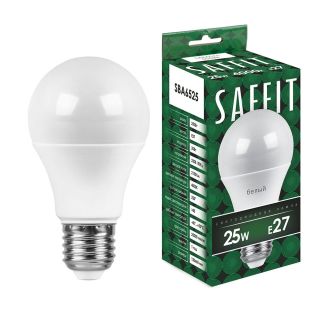 Лампа светодиодная SAFFIT SBA6525 Шар E27 25W 230V 4000K, 55088