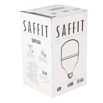 Лампа светодиодная SAFFIT SBHP1060 E27-E40 60W 230V 6400K, 55097