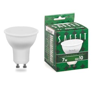 Лампа светодиодная SAFFIT SBMR1607 MR16 GU10 7W 230V 4000K, 55146