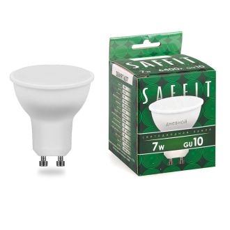 Лампа светодиодная SAFFIT SBMR1607 MR16 GU10 7W 230V 6400K, 55147
