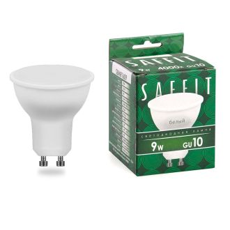 Лампа светодиодная SAFFIT SBMR1609 MR16 GU10 9W 230V 4000K, 55149