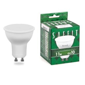 Лампа светодиодная SAFFIT SBMR1611 MR16 GU10 11W 230V 4000K, 55155
