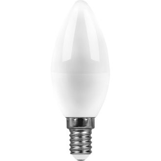 Лампа светодиодная SAFFIT SBC3711 Свеча E14 11W 230V 6400K, 55171