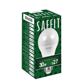 Лампа светодиодная SAFFIT SBA6530 Шар E27 30W 230V 4000K, 55183