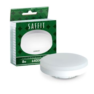 Лампа светодиодная SAFFIT SBGX5308 GX53 8W 230V 6400K, 55187