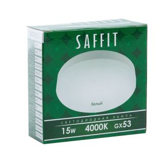 Лампа светодиодная SAFFIT SBGX5315 GX53 15W 230V 4000K, 55192