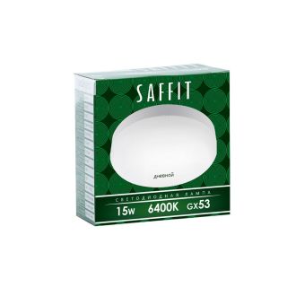 Лампа светодиодная SAFFIT SBGX5315 GX53 15W 230V 6400K, 55193
