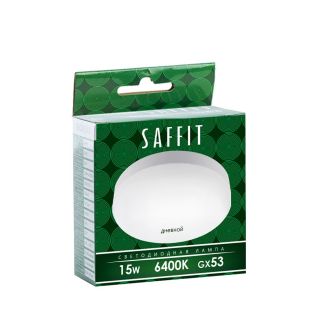 Лампа светодиодная SAFFIT SBGX5315 GX53 15W 230V 6400K, 55193