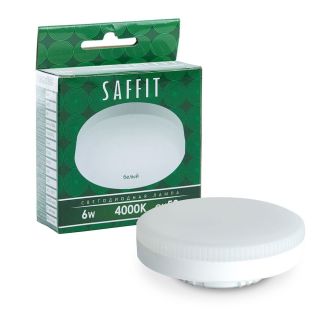 Лампа светодиодная SAFFIT SBGX5306 GX53 6W 230V 4000K, 55195