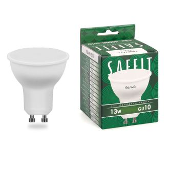 Лампа светодиодная SAFFIT SBMR1613 MR16 GU10 13W 230V 4000K, 55216