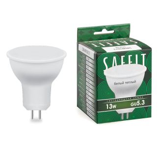 Лампа светодиодная SAFFIT SBMR1613 MR16 GU5.3 13W 230V 2700K, 55218
