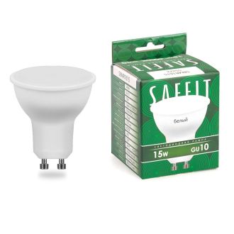 Лампа светодиодная SAFFIT SBMR1615 MR16 GU10 15W 230V 4000K, 55222