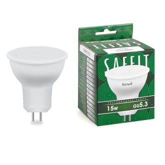 Лампа светодиодная SAFFIT SBMR1615 MR16 GU5.3 15W 230V 4000K, 55225