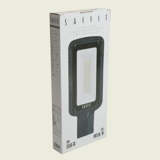 Светодиодный уличный консольный светильник SAFFIT SSL10-50 50W 5000K 230V, черный, 55233