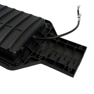 Светодиодный уличный консольный светильник SAFFIT SSL10-150 150W 5000K 230V, черный, 55235
