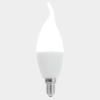 Лампа светодиодная SAFFIT SBC3720 Свеча на ветру E14 20W 230V 4000K, 55275
