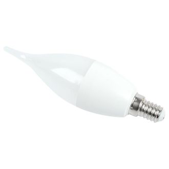 Лампа светодиодная SAFFIT SBC3720 Свеча на ветру E14 20W 230V 6400K, 55276