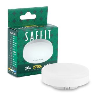 Лампа светодиодная SAFFIT SBGX5320 GX53 20W 230V 2700K, 55281