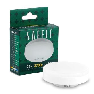 Лампа светодиодная SAFFIT SBGX5325 GX53 25W 230V 2700K, 55284