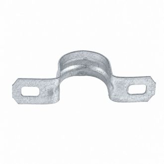 SMD-16-17 Скоба монтажная двухлапковая СМД 16-17 оцинк.сталь (уп 100 шт), STEKKER, 55384