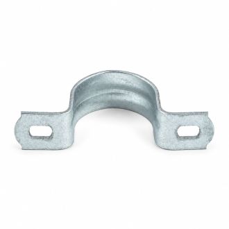 SMD-21-22 Скоба монтажная двухлапковая СМД 21-22 оцинк.сталь (уп 100 шт), STEKKER, 55386