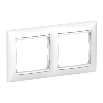 Рамка 2 поста белый, Valena, Legrand (IEK) 6942411